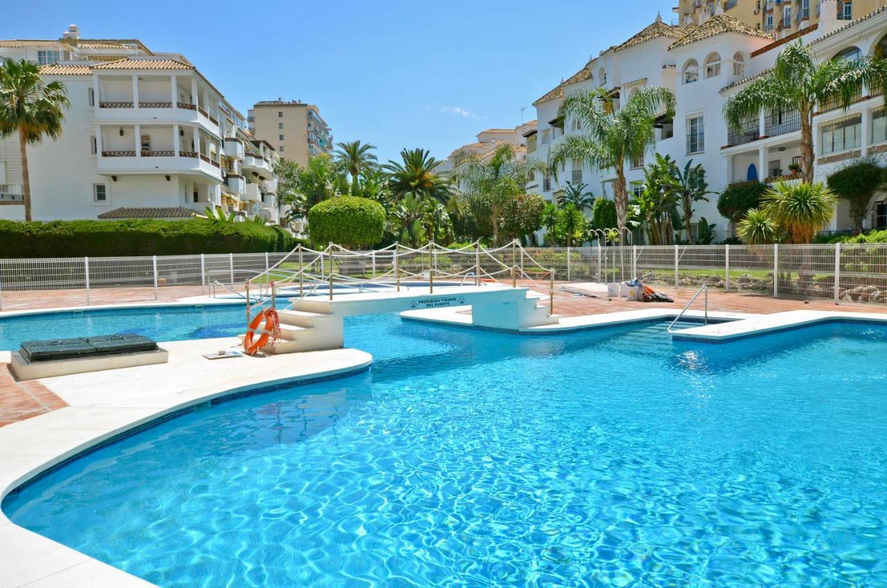 Apartament Playa 100M, Terraza Privada, Piscina, Wifi, Impecable Benalmádena Zewnętrze zdjęcie